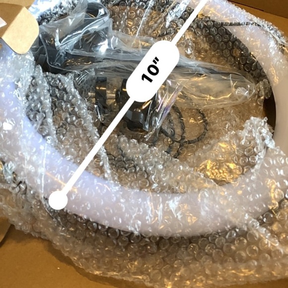 LED 10” light forPictures, Makeup, Live Streaming - Picture 12 of 13